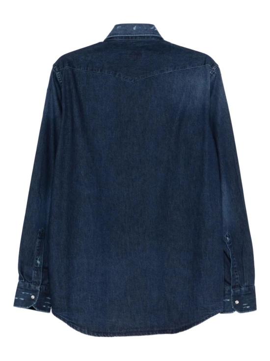 25FW 사르토리오 긴팔 셔츠 SCC0001SH29650102D BLU - SARTORIO