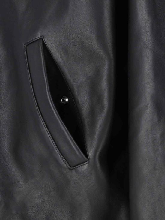 25FW 선플라워 가죽 자켓 6043BLACK Black - SUNFLOWER