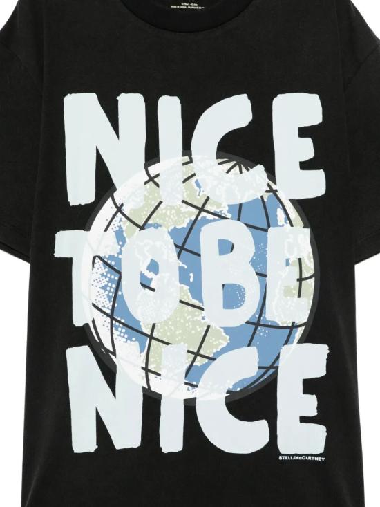 25FW [키즈] 스텔라 맥카트니 티셔츠 TX8R81 Z0434 961 NERO LAVATO - STELLA MCCARTNEY