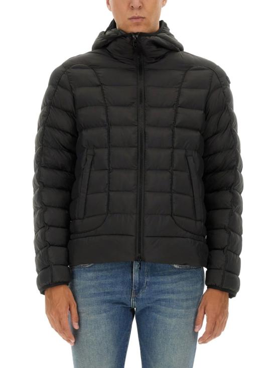 25FW 디젤 W-스톤 레귤러 핏 자켓 A14720 0BHAZ9XX Black