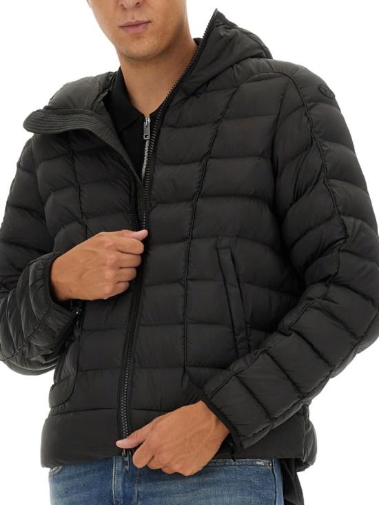 25FW 디젤 W-스톤 레귤러 핏 자켓 A14720 0BHAZ9XX Black - DIESEL