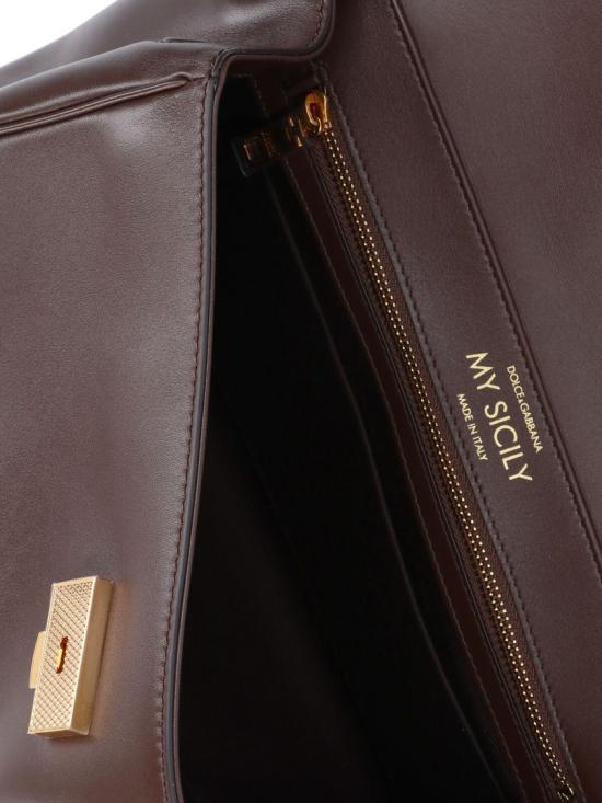 25FW 돌체앤가바나 마이 시실리 핸드백 BB7782 B732180076 Brown - DOLCE & GABBANA