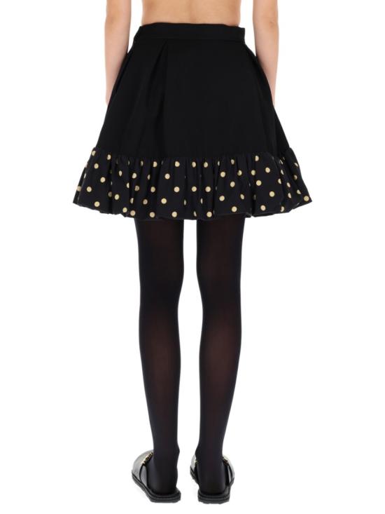 25FW 모스키노 스커트 01115437 1555 Black - MOSCHINO