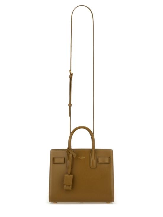  생로랑 스무스 레더 클래식 삭 드 주르 나노 392035 02G9W3591 Brown - SAINT LAURENT