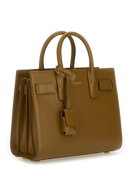  생로랑 스무스 레더 클래식 삭 드 주르 나노 392035 02G9W3591 Brown - SAINT LAURENT