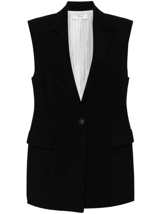  빈스 자켓 V049491588 001BLK Black
