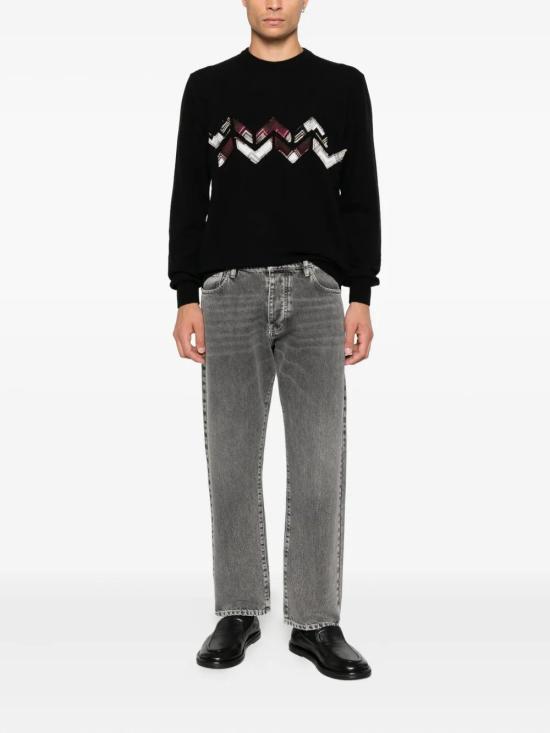 25FW 미소니 스웨터 US25WN15BK01DM BLACK - MISSONI