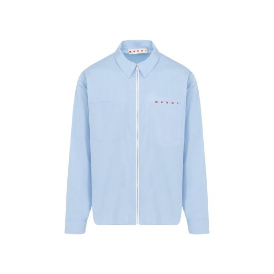 25FW 마르니 셔츠 CUMU0297P0 USCT88L2B50 Blue