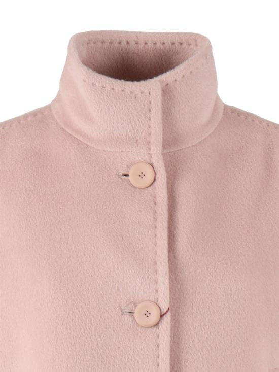 25FW 막스마라 버튼 업 코트 2526086091600 Pink - MAX MARA