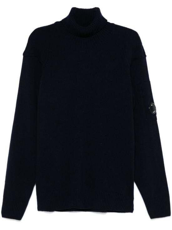  씨피 컴퍼니 램스울 GRS 터틀넥 스웨터 17CMKN142A110149A 888 Black