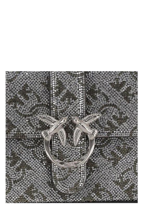 25FW 핑코 숄더백 105353 A20DZZFN Silver - PINKO