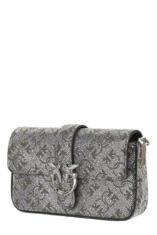 25FW 핑코 숄더백 105353 A20DZZFN Silver - PINKO