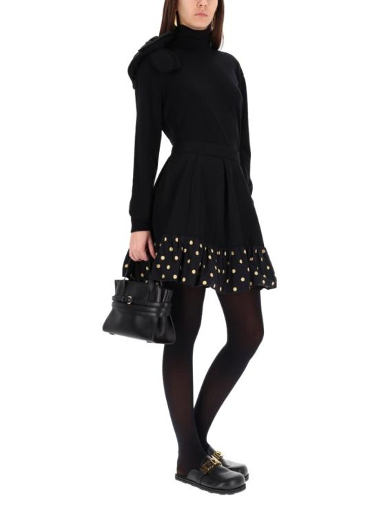 25FW 모스키노 터틀넥 09035401 0555 Black - MOSCHINO