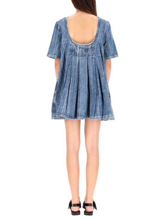 25FW 가니 원피스 J1843 566 Blue - GANNI
