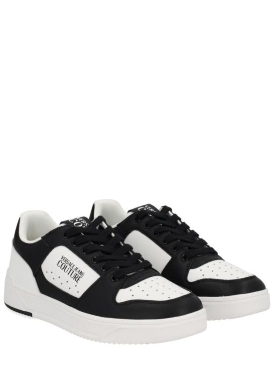 25FW 베르사체 로고 스타라이트 스니커즈 79YA3SJ4 ZPB43L02 White - VERSACE