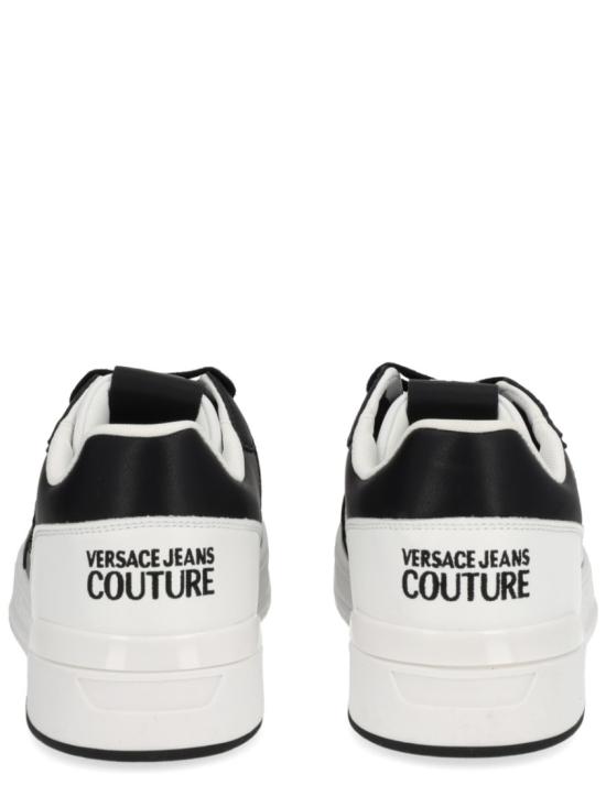 25FW 베르사체 로고 스타라이트 스니커즈 79YA3SJ4 ZPB43L02 White - VERSACE