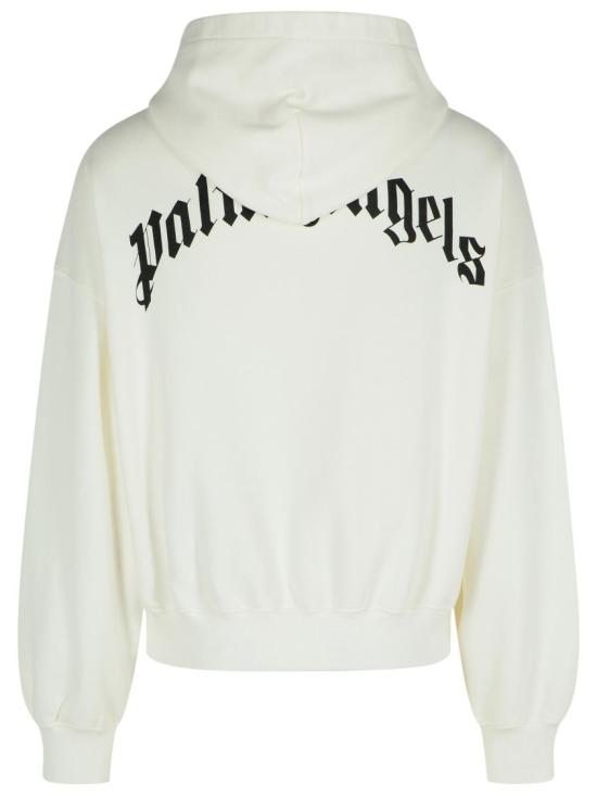 25FW 팜앤젤스 후드 티셔츠 PMBB17EF25FLE0040310 White - PALM ANGELS