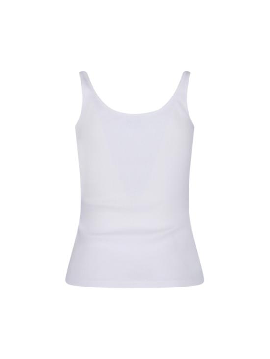 25FW 오프화이트 민소매 티셔츠 OWAD072C99JER0020110 White - OFF WHITE