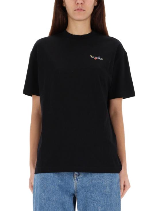 25FW 오프화이트 탑 OWAA089 F25JER0011001 Black