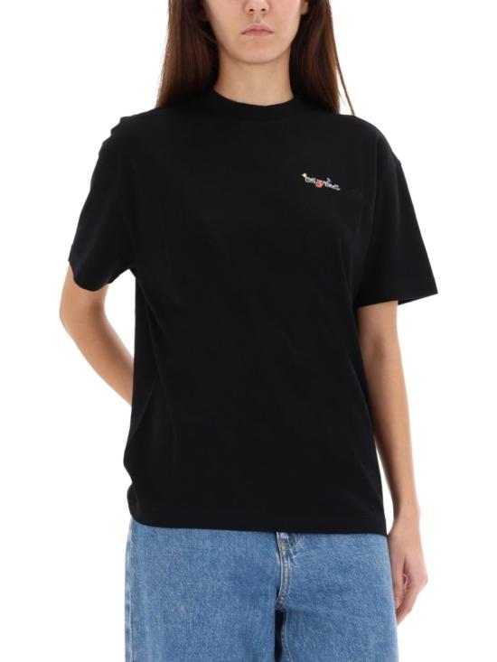 25FW 오프화이트 탑 OWAA089 F25JER0011001 Black - OFF WHITE