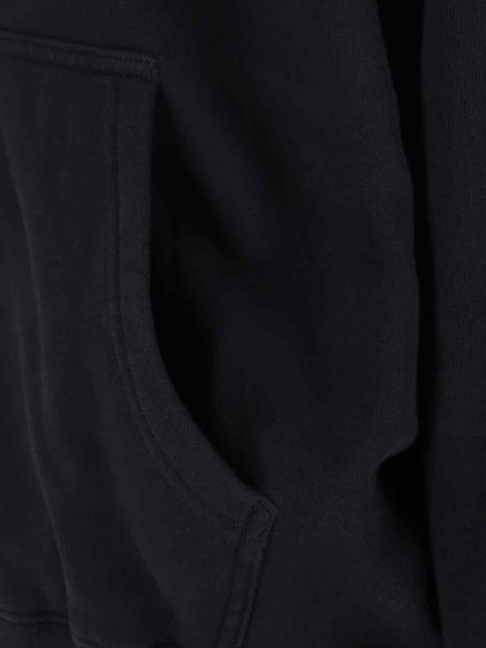 25FW 오프화이트 후드 티셔츠 OMBB085F25FLE00J1001 Black - OFF WHITE