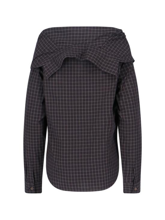 25FW 아워레가시 셔츠 W4252KBBLACK FAUX LUMBERJACK CHECK Black - OUR LEGACY