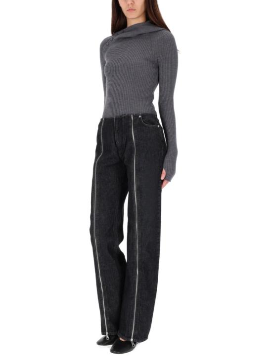 25FW 장 폴 고티에 스웨터 PO027 K01307 Grey - JEAN PAUL GAULTIER