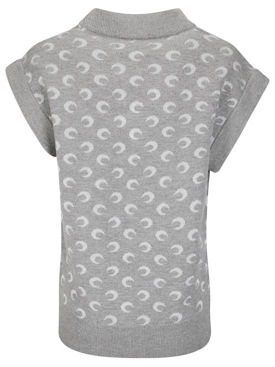 25FW 마린세르 스웨터 UTK004ACKNI0530 Grey - MARINE SERRE