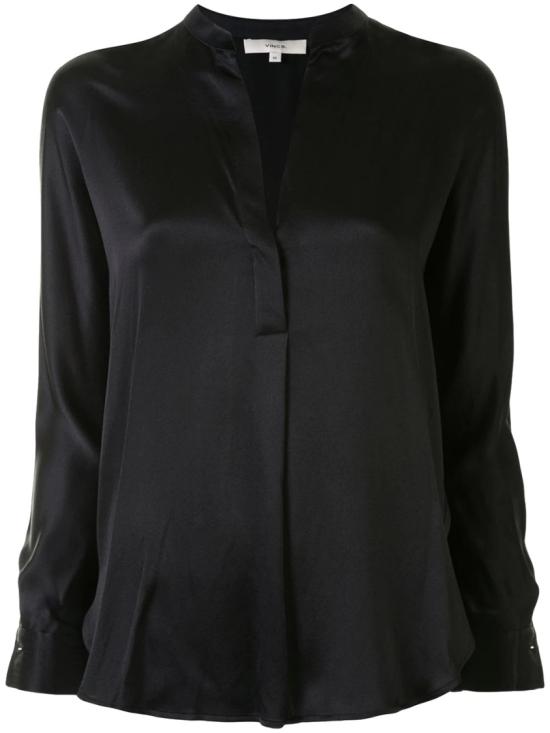  빈스 탑 VR84511926 001BLK Black