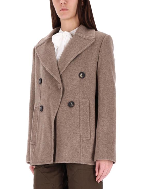 25FW 토리버치 코트 176371 096 Brown - TORY BURCH