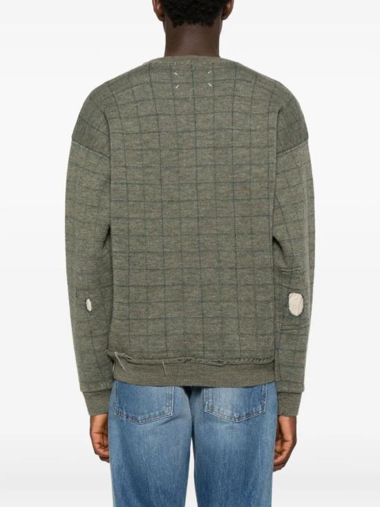 25FW 마르지엘라 크루넥 스웨터 S50HL0049 M13146 613J MILITARY GREEN - MAISON MARGIELA