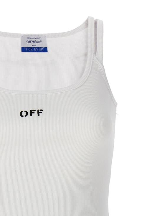 25FW 오프화이트 원피스 OWDB304C99JER0020110 White - OFF WHITE