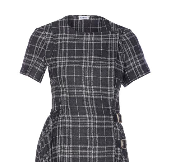 25FW 버버리 미디 원피스 8116016 C3840 Grey - BURBERRY