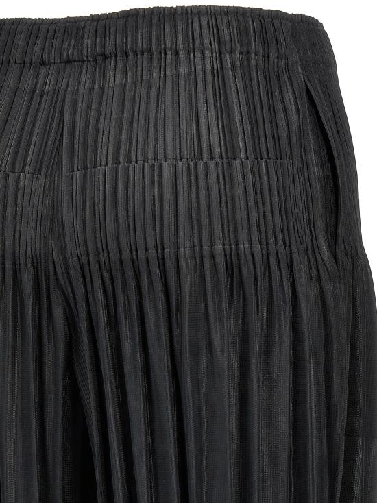 26SS 플리츠플리즈 스트레이트 팬츠 PP59JF40215 Black - PLEATS PLEASE