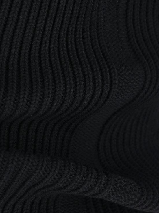 25FW 릭 오웬스 스웨터 RO02E4675 KWVH 09 Black - RICK OWENS