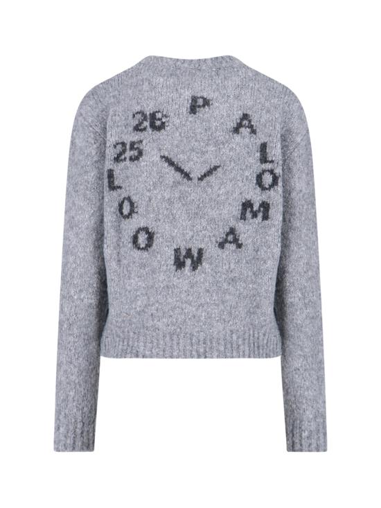 25FW 팔로마울 no 2690 Clock 스웨터 VJ9005 201 Grey - PALOMA WOOL