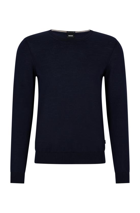 25FW 보스 스웨터 50468239 10241501 01 404 Blue