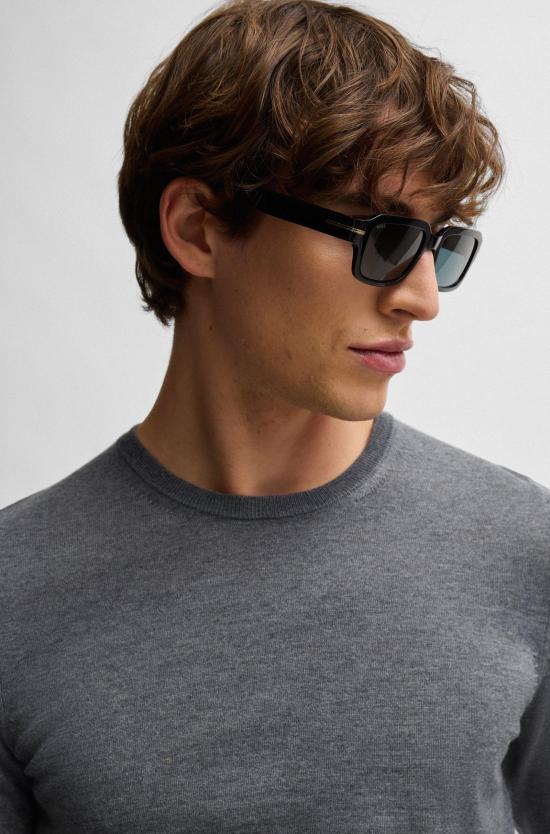 25FW 보스 스웨터 50468239 10241501 01 032 Medium grey - BOSS