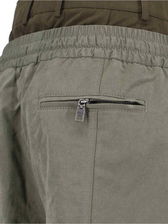 25FW 돌체앤가바나 스트레이트 팬츠 FTDGXT HUMS8 N3644 Green - DOLCE & GABBANA