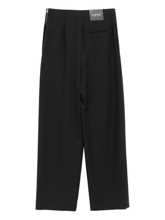 25FW 로에베 스트레이트 팬츠 H526Y04WHY 1100 Black - LOEWE