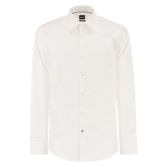 25FW 보스 긴팔 셔츠 50479943 WHITE