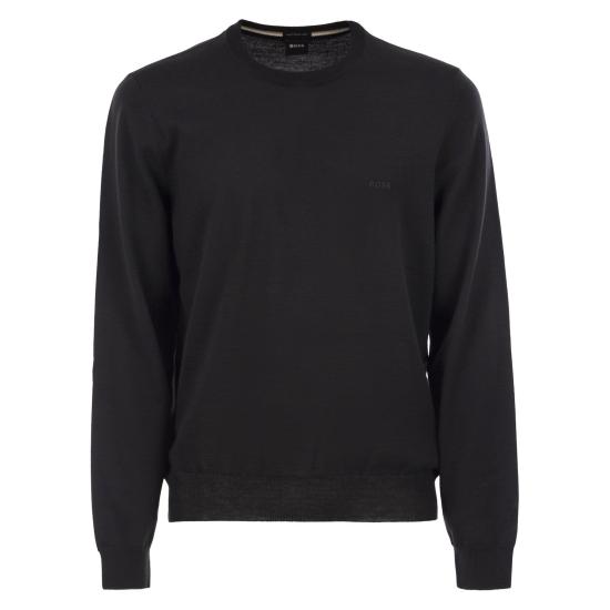 25FW 보스 스웨터 50476364 BLACK