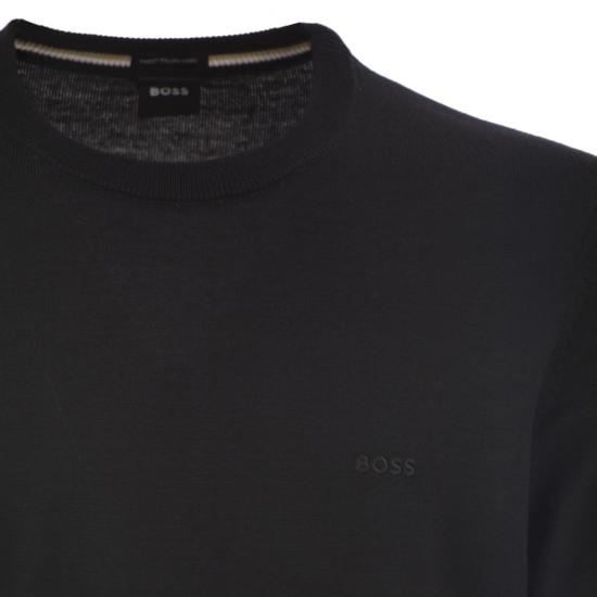 25FW 보스 스웨터 50476364 BLACK - BOSS