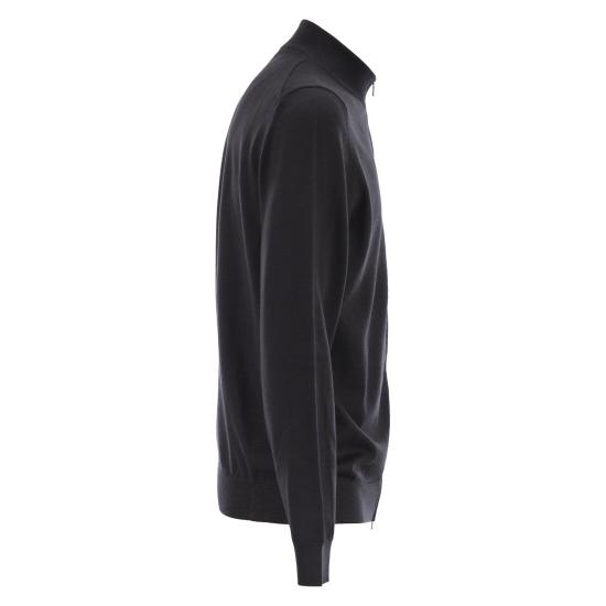 25FW 보스 집업 니트 50468254 BLACK - BOSS