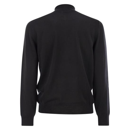 25FW 보스 집업 니트 50468254 BLACK - BOSS