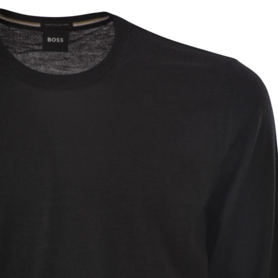 25FW 보스 스웨터 50468239 BLACK - BOSS