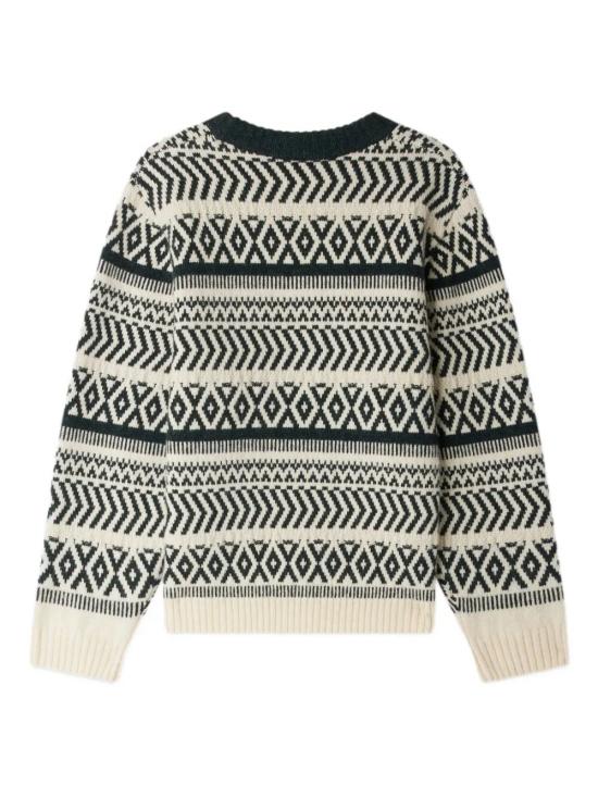 25FW [키즈] 봉쁘앙 풀오버 W05BJUK00008 299A FAUX NOIR - BONPOINT