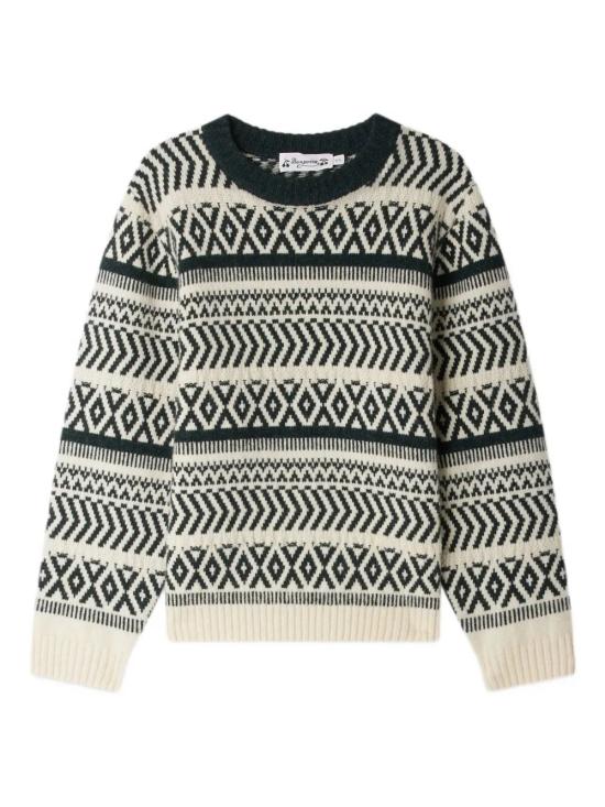 25FW [키즈] 봉쁘앙 풀오버 W05BJUK00008 299A FAUX NOIR