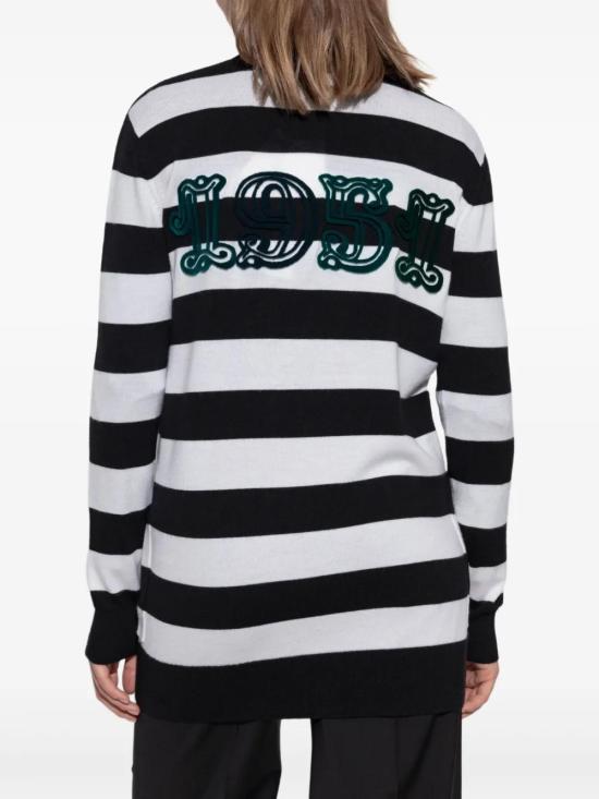 25FW 막스마라 가디건 2521346031600 BIANCO NERO - MAX MARA