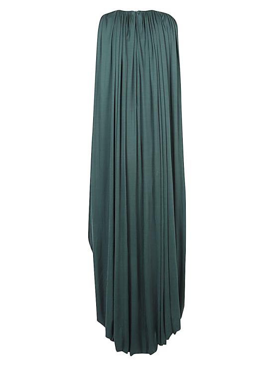 25FW 로에베 숏 원피스 S359Y09XJ1 4100 Green - LOEWE